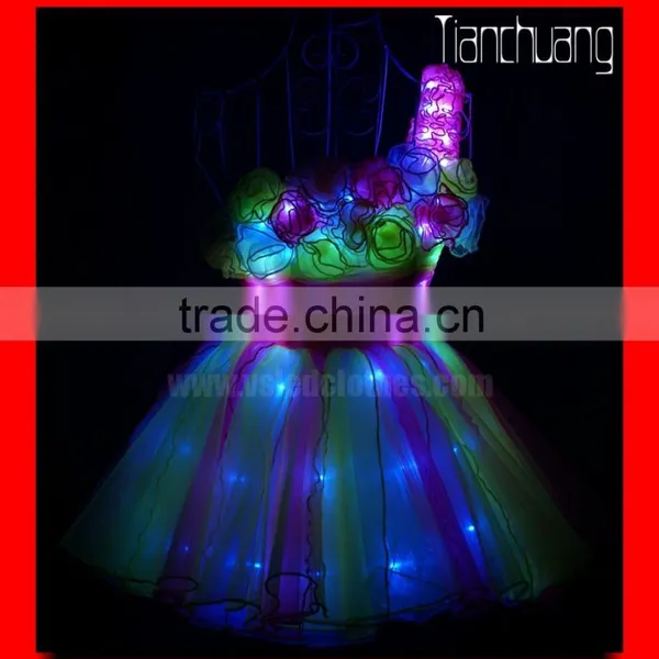 Event Party LED Skirt, Remote Control Party Tutu Skirt Girls Dress