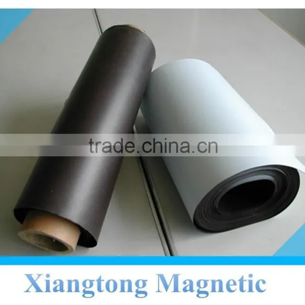 Flexible Isotropic Extruded Magnetic Vinyl Roll Rubber Magnetic Adhesive Roll/rubber Magnet in Roll photo-5