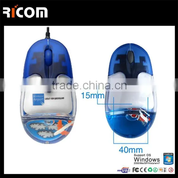 Wired Optical Liquid Mouse--Shenzhen Ricom photo-3