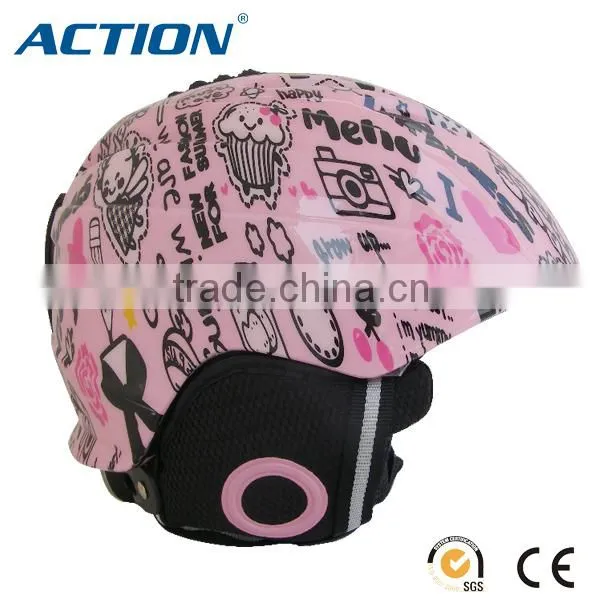 Goggle Strap Ski Helmet Custom Helmet for Snowing Sport