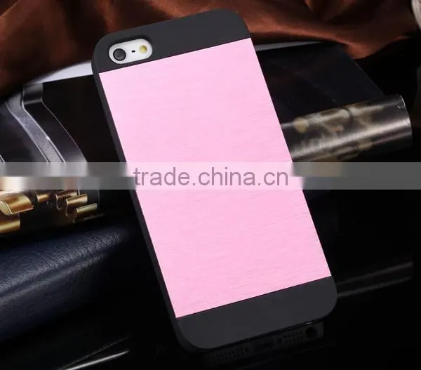 Luxury Gold Metal Brush Cover for IPhone 5 5s Phone Shell APortable Aluminum Hard Back Fashion Case for Iphone5 photo-2