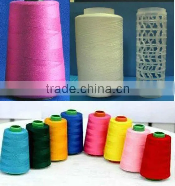 100% POLYESTER SPUN SEWING THREAD/YARN