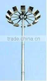 Galvanized Round Lighting Pole,yard Lamp Post, Lighting Pole,street Lighting Pole, Steel Tubular Pole photo-3
