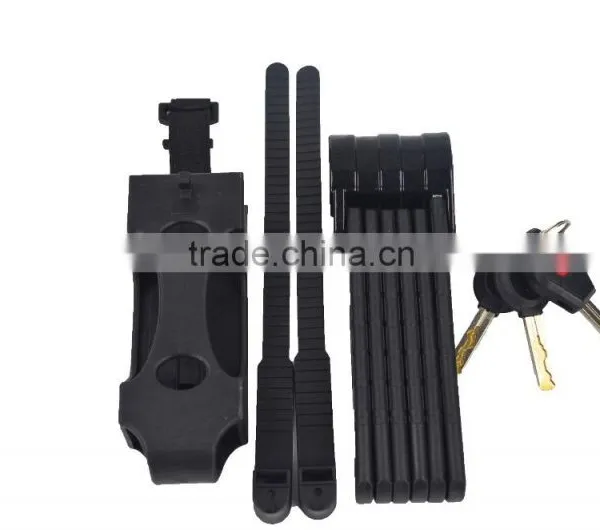 Hot Sale High Quality Factory Price Durable Fashionable Anti-theft Bicycle Folding Lock Bicycle Parts photo-6
