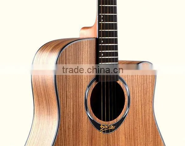 41" Zebrawood Acoustic Guitar Wholesale ODM photo-3