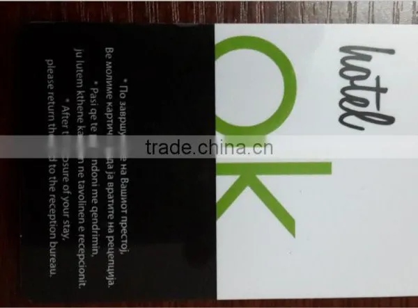 125Khz TK4100 RFID Key Cards for Hotel