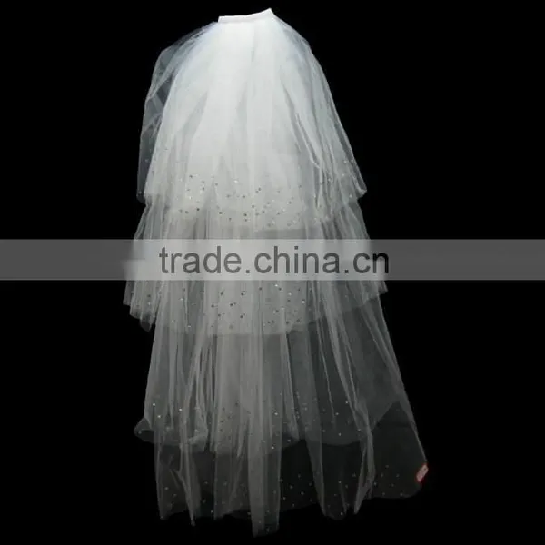 Bridal Veils Wholesale Wedding Accessories Bridal Veils 100% Polyester Bridal Veils photo-2
