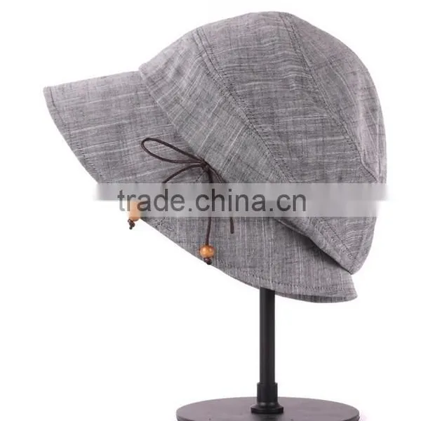 100% Canvas Women Bucket Cap photo-2