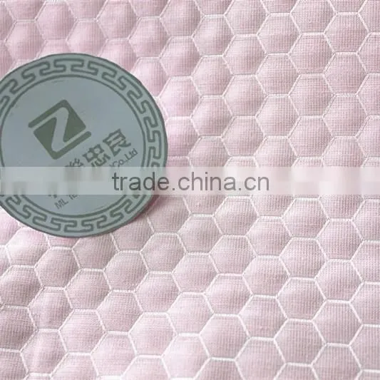 90%Polyester 10%Cotton Jacquard Fabric Honeycomb photo-2