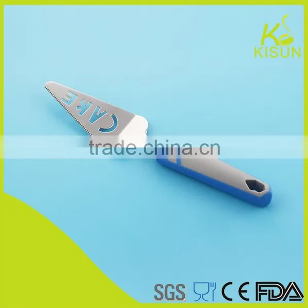 New Item Kitchenware Soft Handle Stianless Steel 18-0 Pizza Tool Pancake Turner photo-4