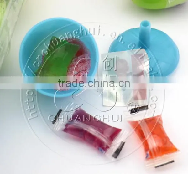 Peg-Top Toy Candy With Jelly and Tattoo photo-3