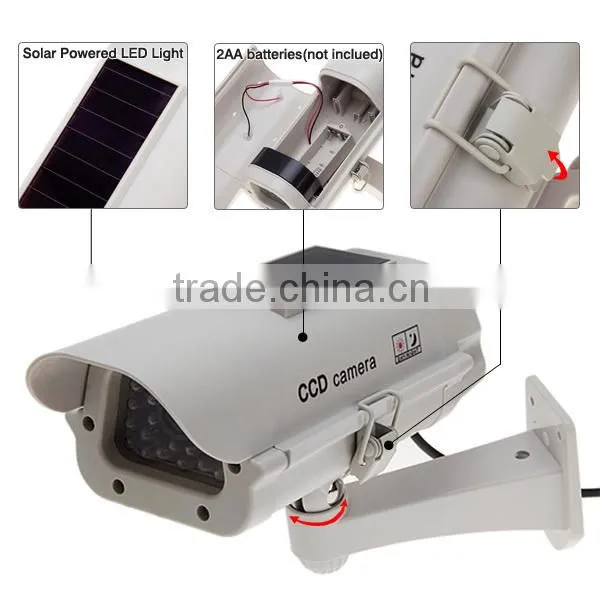 New Wireless Waterproof IR LED Surveillance Dummy Security CCTV Camera photo-4