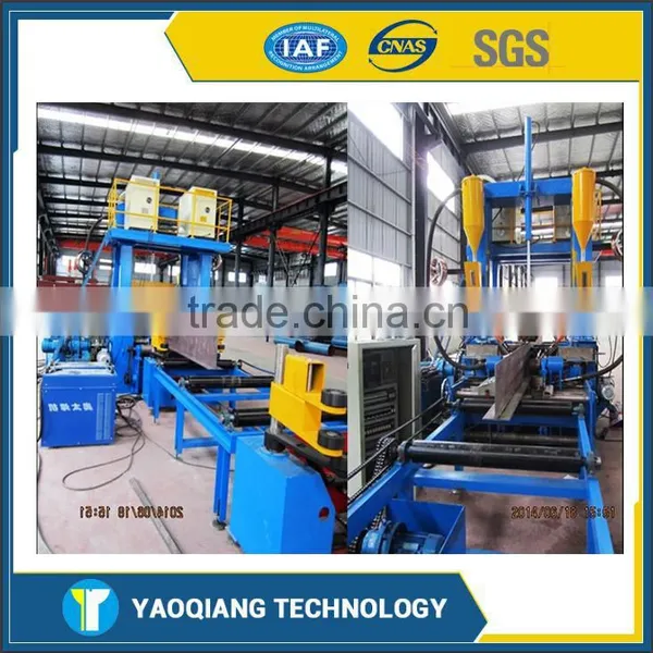 H-beam Assembling Machine / H-beam Welding and Straightening Machine photo-3