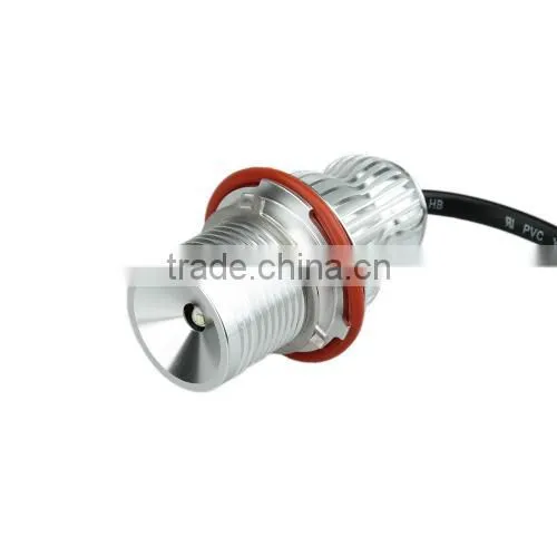 2Pcs Car RGBW LED 20W 7 Colors Angel Eye Halo Ring Marker Light Bulb photo-3