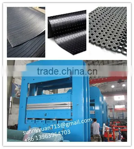 Rubber Product Making Machinery / Car Floor Mat Hydraulic Vulcanizing Press / Rubber Plate Vulcanizer photo-6