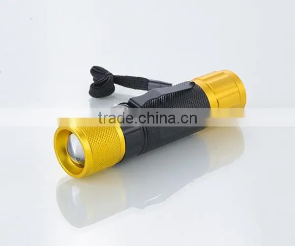 3W LED RGBW Aluminium Zoom High Power Torch Light Manufacturers photo-3