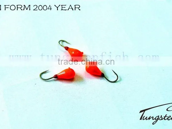 Painted Ball Ice Jig With an Eyelet Fishing Tackle for Ice Fishing photo-6