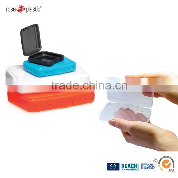 PP transparent PVC clear PE colored labelling or printing small plastic packaging box for flash memory disk Consumer Box CB