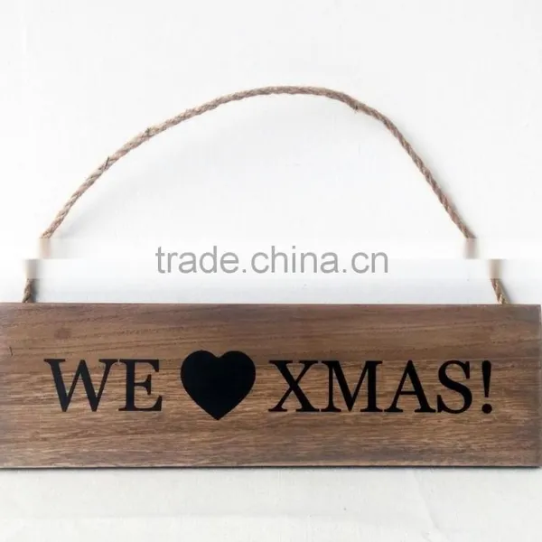 Wooden Decoration Letters Doorplate photo-2