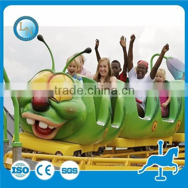 Theme Park Animated Kids Train Set Amusement Electric Mini Roller Coaster photo-5