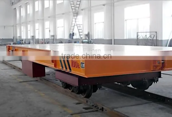 KPX 50t Loading Railway Trolley With Platform Table photo-3