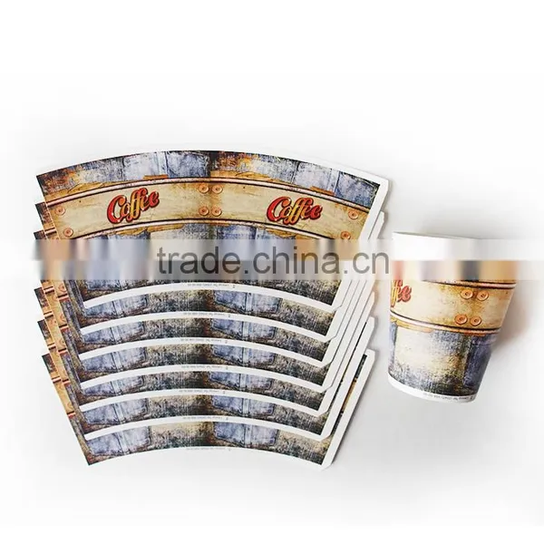 Hangzhou Lvyang/GoBest High Quality Logo Printed Paper Cup Coffee,coffee Paper Cup photo-2