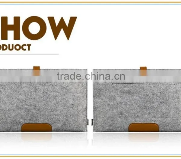 Hot Felt Protective Bag Laptop Sleeve Case For Macbook Laptop Air /Pro / Retina, 11.6",13.3"15.4" photo-3