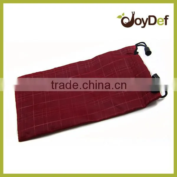 Red Microfiber Eyeglass Sunglasses Cloth Bag Microfiber Pouch