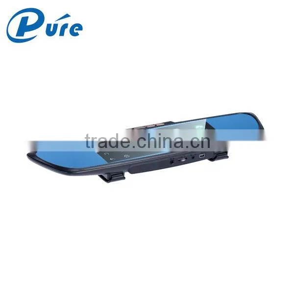 The Best 6.86 Inch Dual Rear View Mirror Recorder Dual Lens Rear View Mirror Reversing Car DVR Camera Factory Supply photo-6