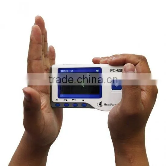 PC-80B Handheld Color Screen ECG EKG Portable Heart Monitor photo-3