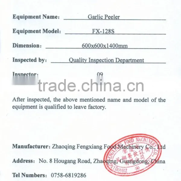 FX-128S Economical Type Garlic and Shallot Peeling Machine photo-6