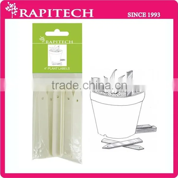 4 Inch White Gardening Plant Tag Plastic Label photo-2