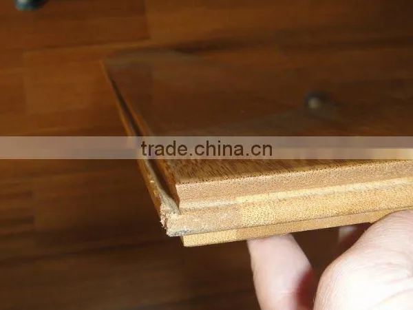 Click-lock Imitation Solid Wood Norway Yellow Oak Bamboo Flooring
