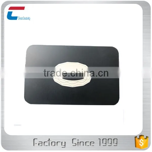High-grade Stainless Steel Black Metal Membership Cards photo-2
