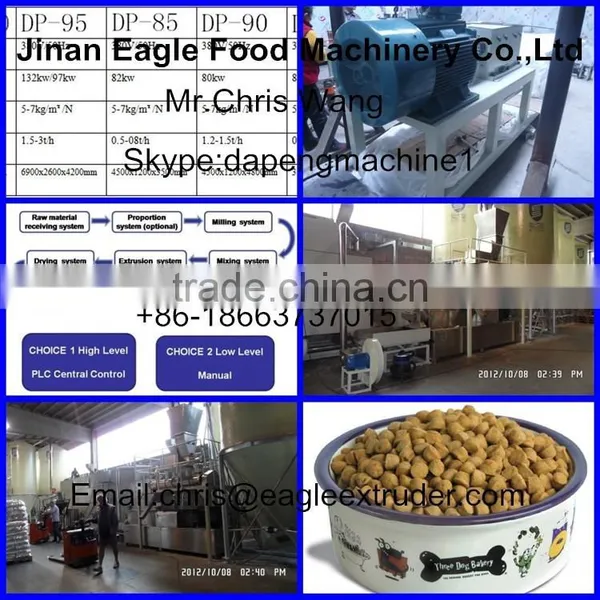 Full Automatic Pet Cat Dog Food Making Machine Process Line photo-3