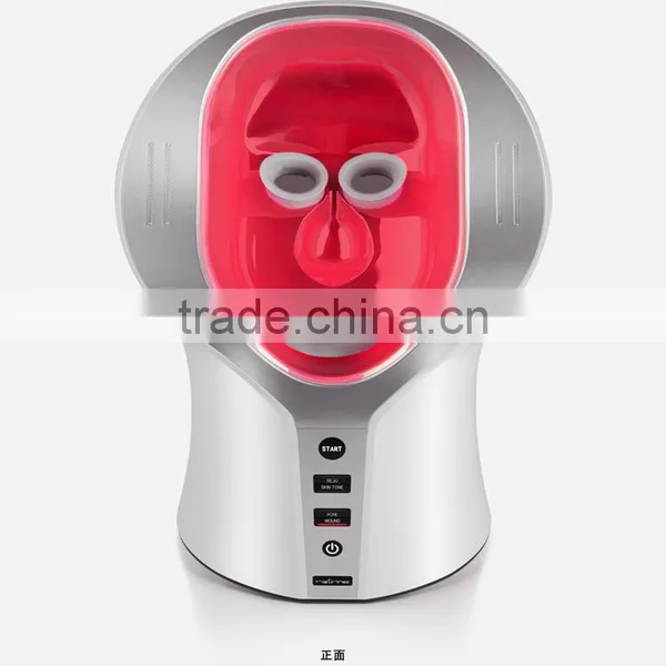 2017 New 4 Color LED Facial Mask Photon Skin Care Beauty Led Light Therapy For Skin Machine SPA PDT Therapy Skin Rejuvenation Acne Remover Anti-wrinkle Yellow 590 Nm photo-5