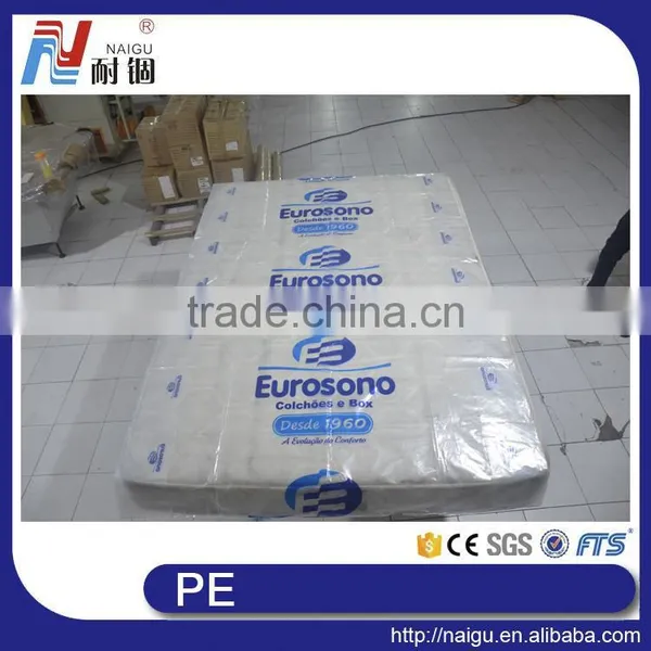 China NaiGu Manufacture King Queen Double Single Mattress Vacuum Packing pe Plastic Bag photo-5