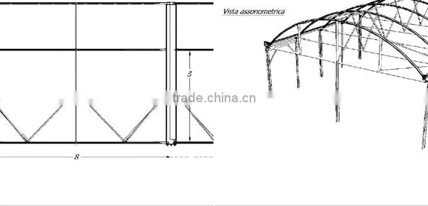 China Supplier Tomato Plastic High Tunnel Greenhouse photo-3