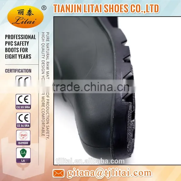 LiTai Dark Green Steel Toe Insert Safety Boots photo-4
