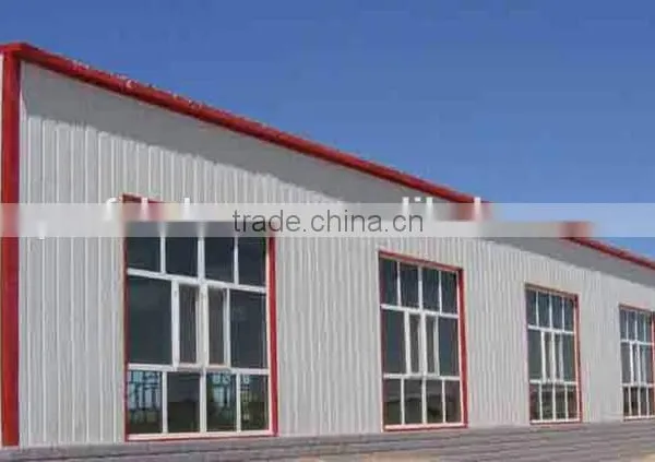 Professional Manufacture Sandwich Panel Steel Frame Prefabricated Warehouse photo-4