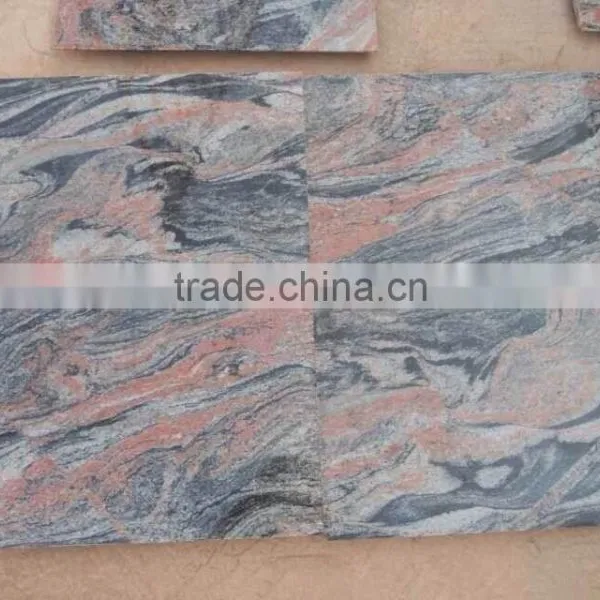 China Multicolor Red Granite Mushroom Stone photo-3