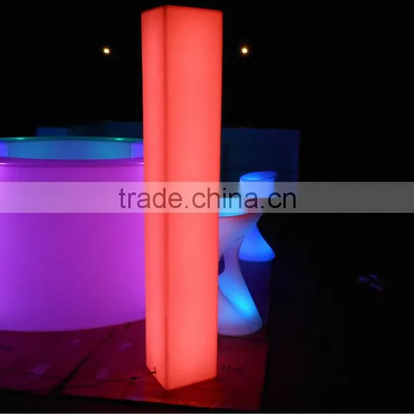 3D Color Changing Illuminated Wireless Led Column/pillar photo-2