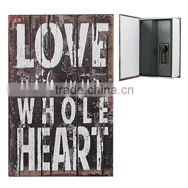 Factory Wholesale Dictionary Metal Secrect Book Hidden Money Safe Box photo-6