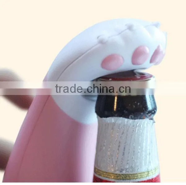 CY165 Beer Bottle Opener Cartoon Cat's Claw Shape Bottle Opener Necessary Kitchen Helper Bar Tools photo-2