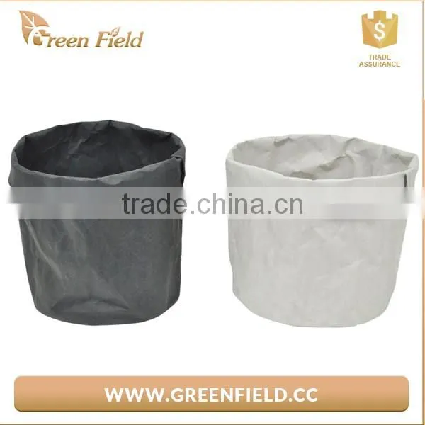 Green Field Washable Kraft Paper Storage Bag photo-2