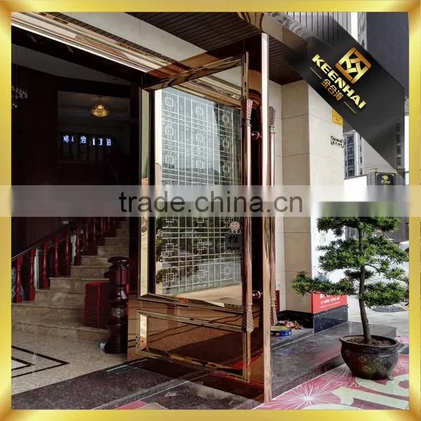 Keenhai OEM Customized Interior Decorative Security Stainless Steel Door photo-3