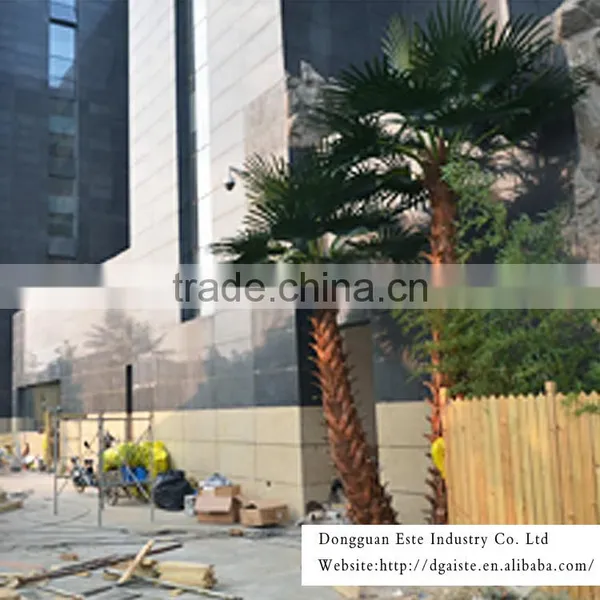 Home and Outdoor Garden Edging Decoration 1ft to 33ft or 1m to 10m Height Artificial Fiberglass Palm Tree EZLS08 0812 photo-4