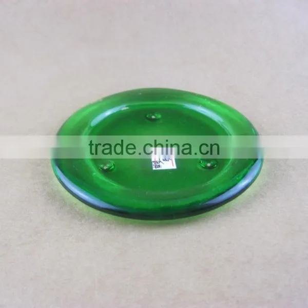 Round Shape 13.5cm Dia Glass Saucer photo-2