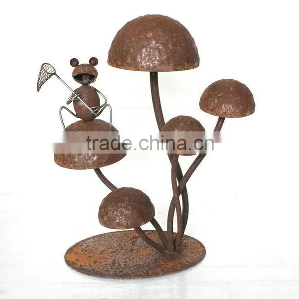 Garden Decoration Metal Mushroom photo-3
