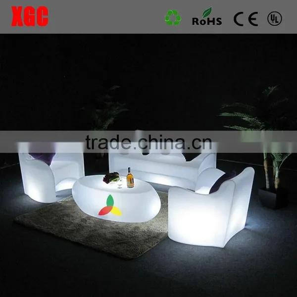 Living Room Sofas Led Sofa Furniture With Led Lights for Outdoor photo-2